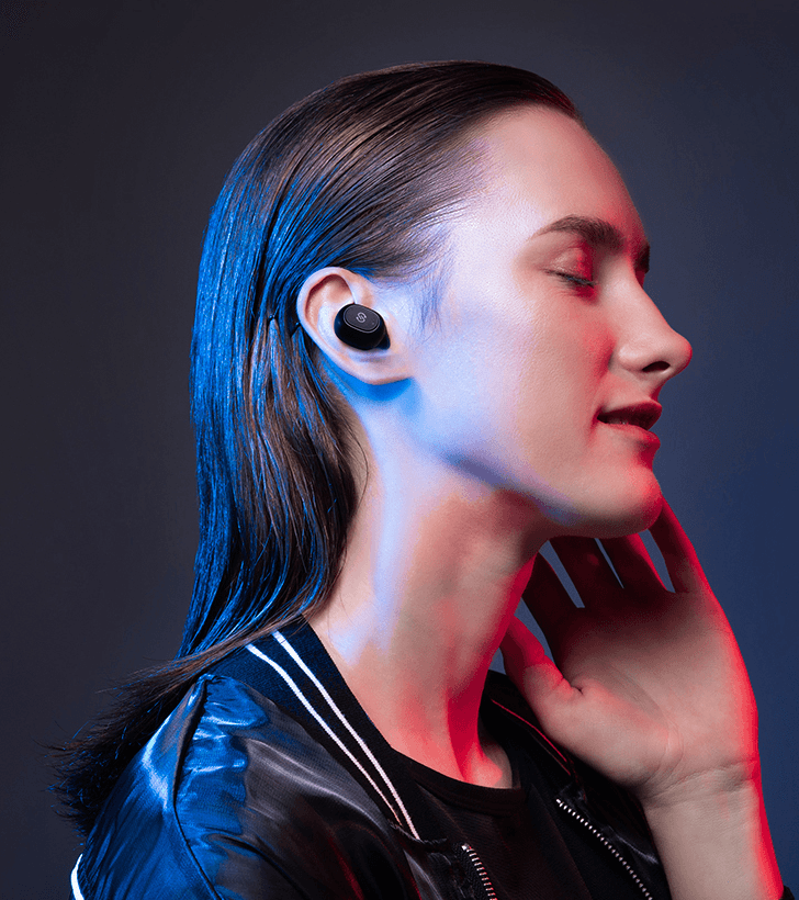 Bluetooth headset really wireless binaural - BUNNY BAZAR