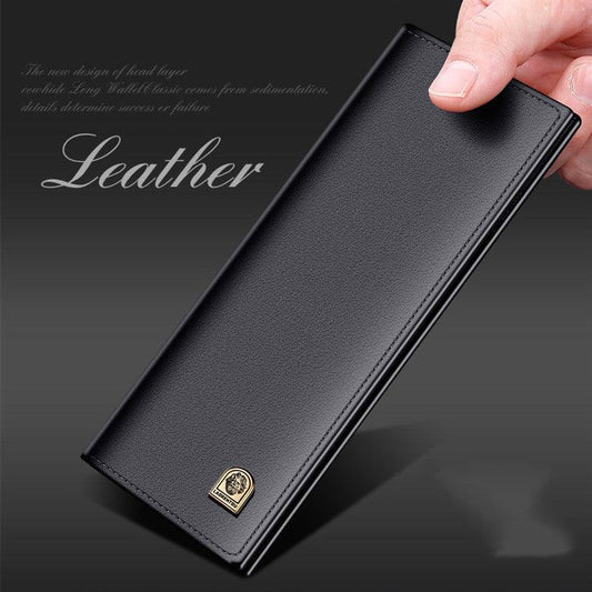 European and American New Wallet is Made Of Soft Leather, Perfect For Daily Use - BUNNY BAZAR