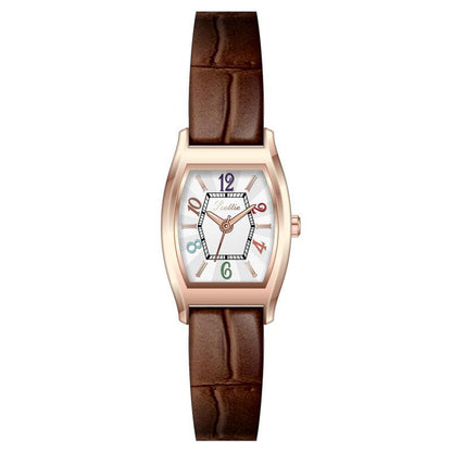 T-31Women's Niche Design Stylish Roman Literal Watch - BUNNY BAZAR