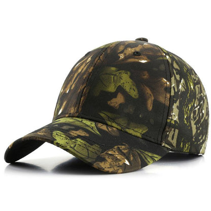 Baseball Cap Leaf Bionic Camouflage Cap Outdoor Field Training - BUNNY BAZAR