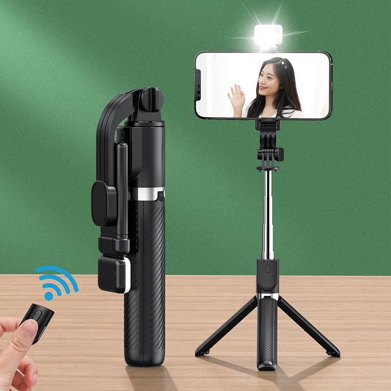 Integrated Selfie Stick Bluetooth Mobile Phone Live Streaming Stand - BUNNY BAZAR