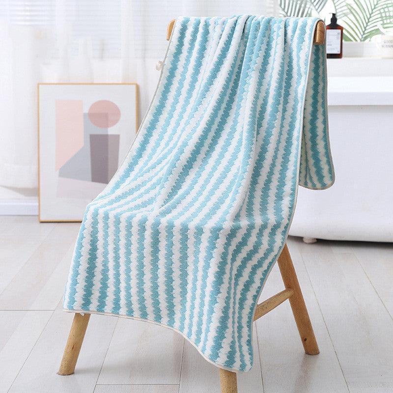 Thickened Bath Swimming Coral Fleece Large Towel - BUNNY BAZAR