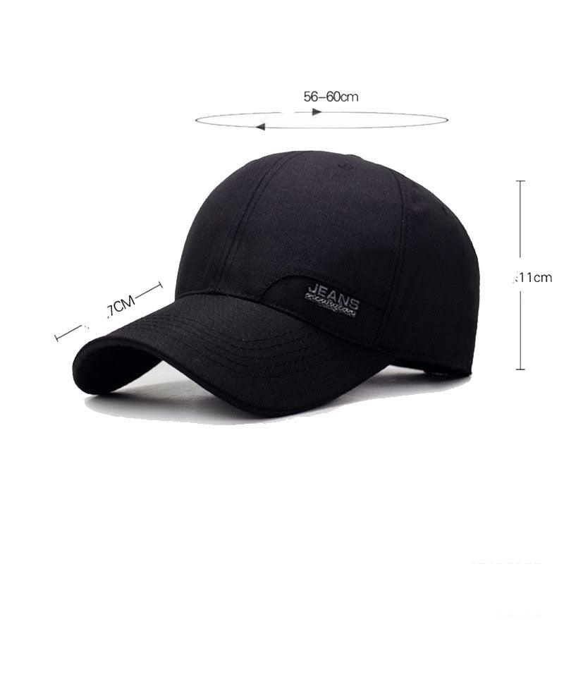 Simple men's baseball cap - BUNNY BAZAR