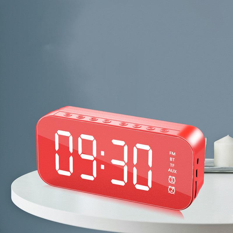 Mirror Bluetooth Audio Remote Control Alarm Clock - BUNNY BAZAR