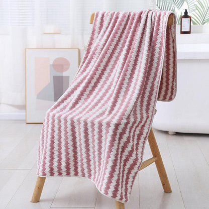 Thickened Bath Swimming Coral Fleece Large Towel - BUNNY BAZAR