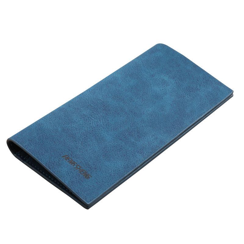 Men's Wallet Long Retro Thin Frosted Soft - BUNNY BAZAR