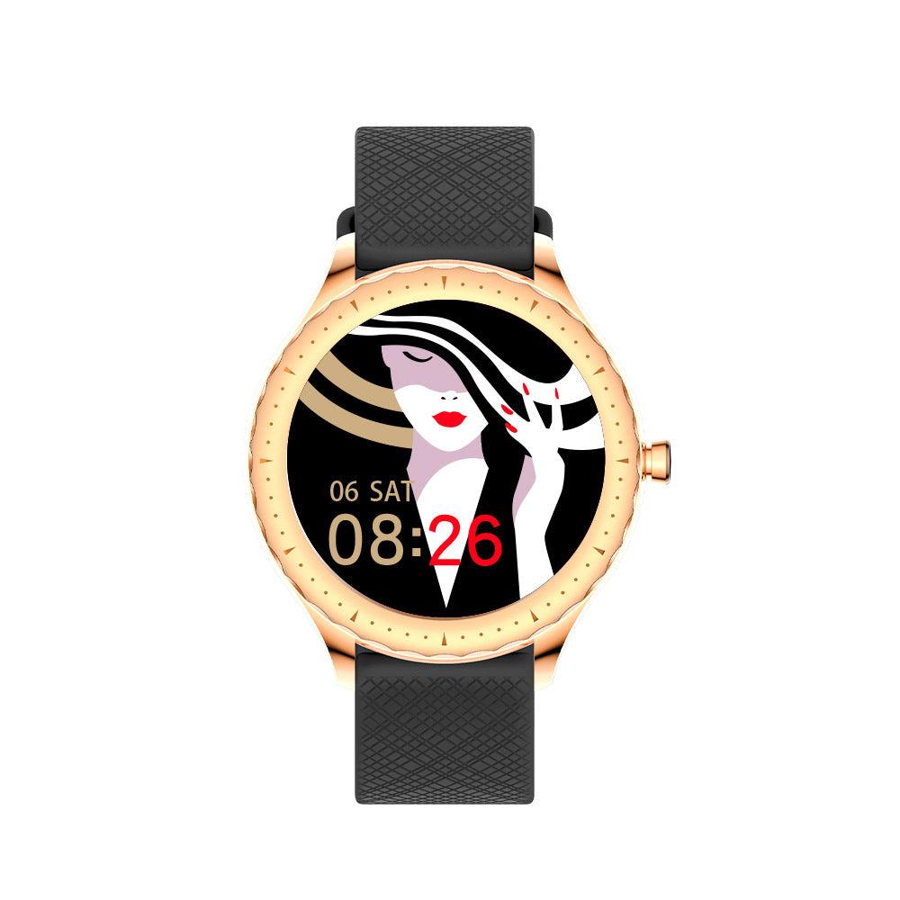 Smart Watch Women's Round Dial Multifunction - BUNNY BAZAR