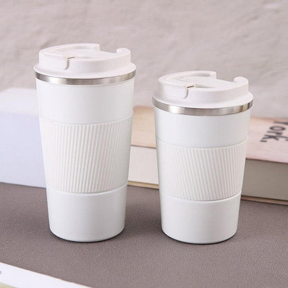 Smart Temperature Measuring Stainless Steel Coffee Cup Double-Layer Vacuum Insulation Cup - BUNNY BAZAR