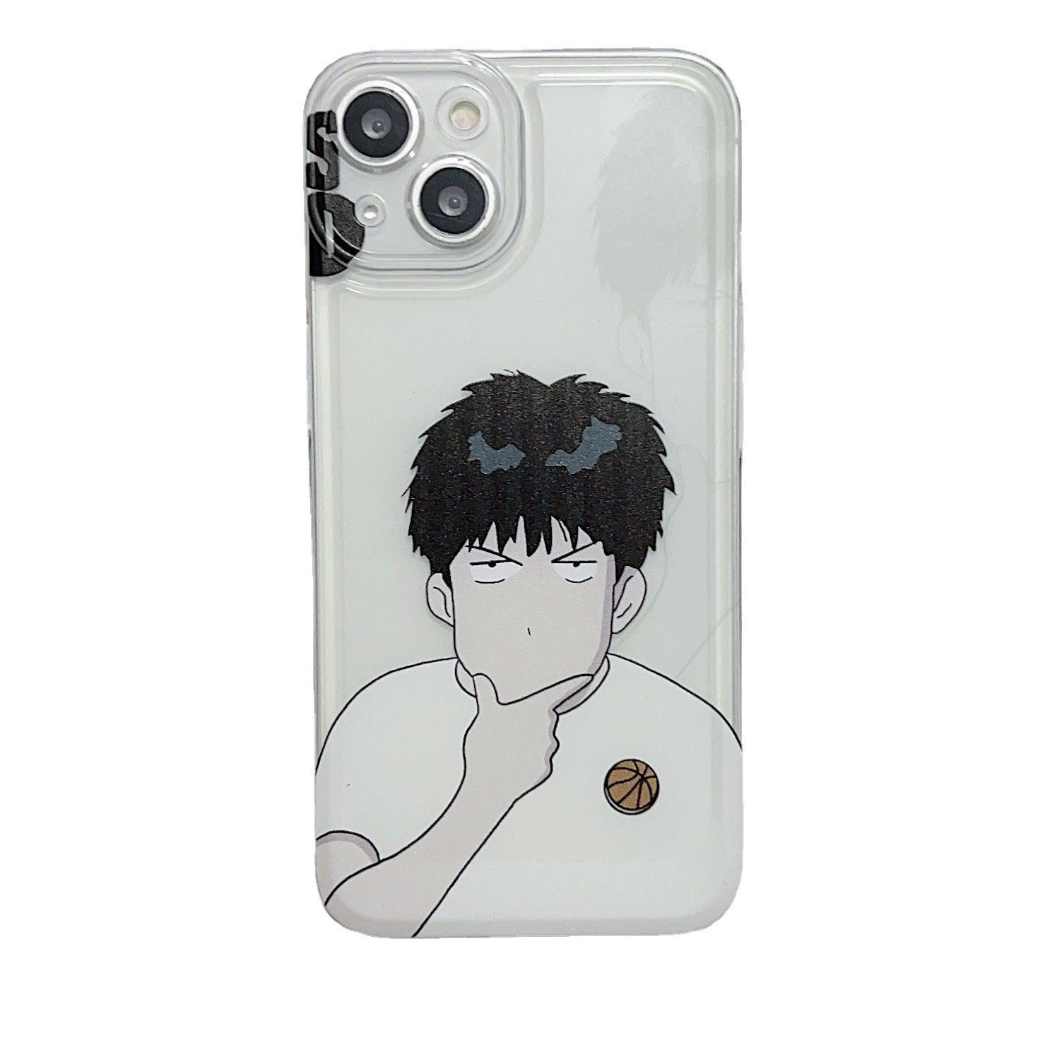 Anime Playing Boy Is Suitable For Iphone14promax Apple 13p Mobile Phone Case 12 New 11 All-inclusive X Soft Shell - BUNNY BAZAR