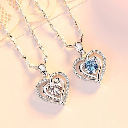 Heart Of The Sea Necklace For Women Clavicle Chain - BUNNY BAZAR