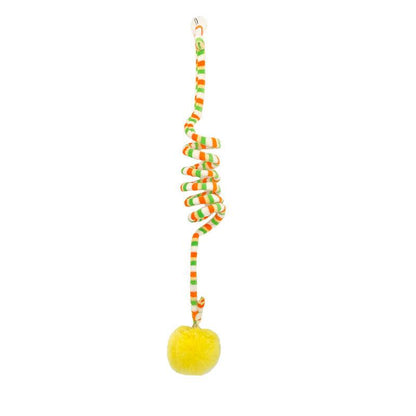 Kitten Spring Cat Toy Stick With Bell - BUNNY BAZAR