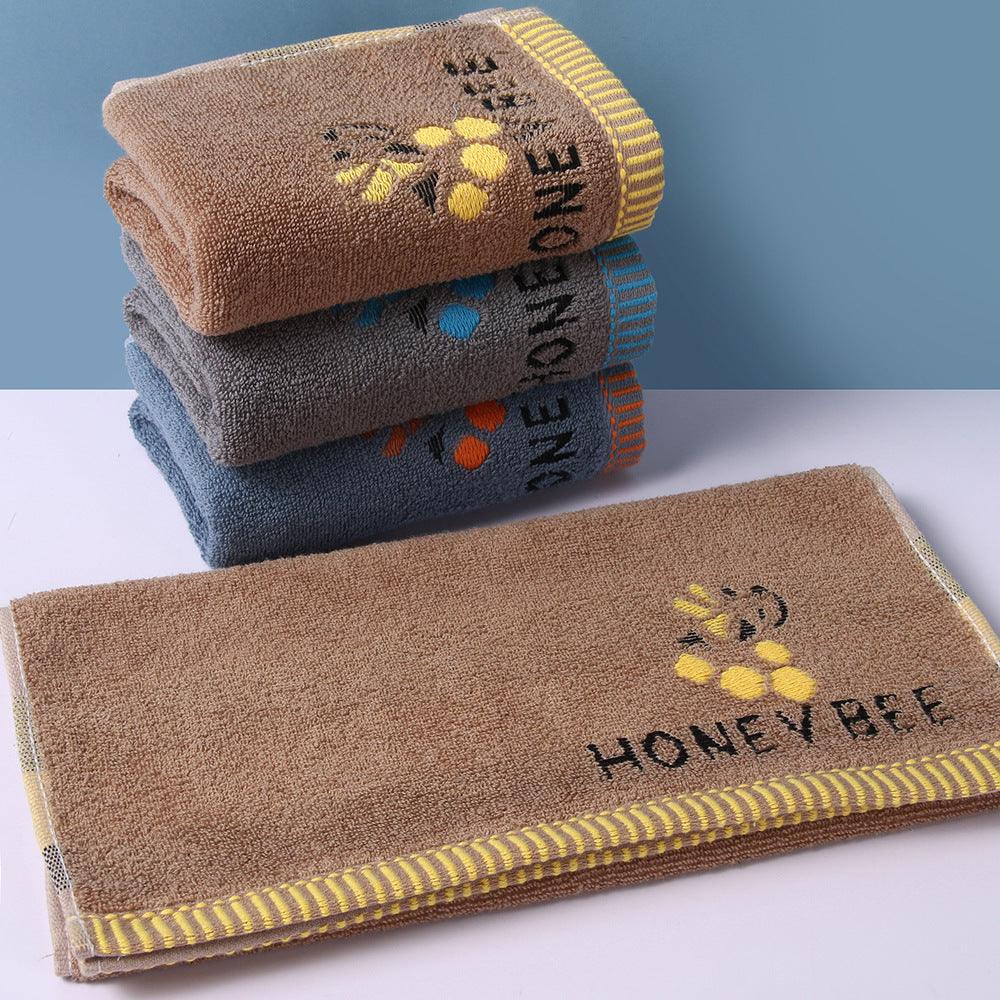 Absorbent Thickened Cotton Towel With Hand Gift - BUNNY BAZAR