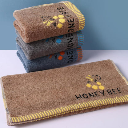 Absorbent Thickened Cotton Towel With Hand Gift - BUNNY BAZAR