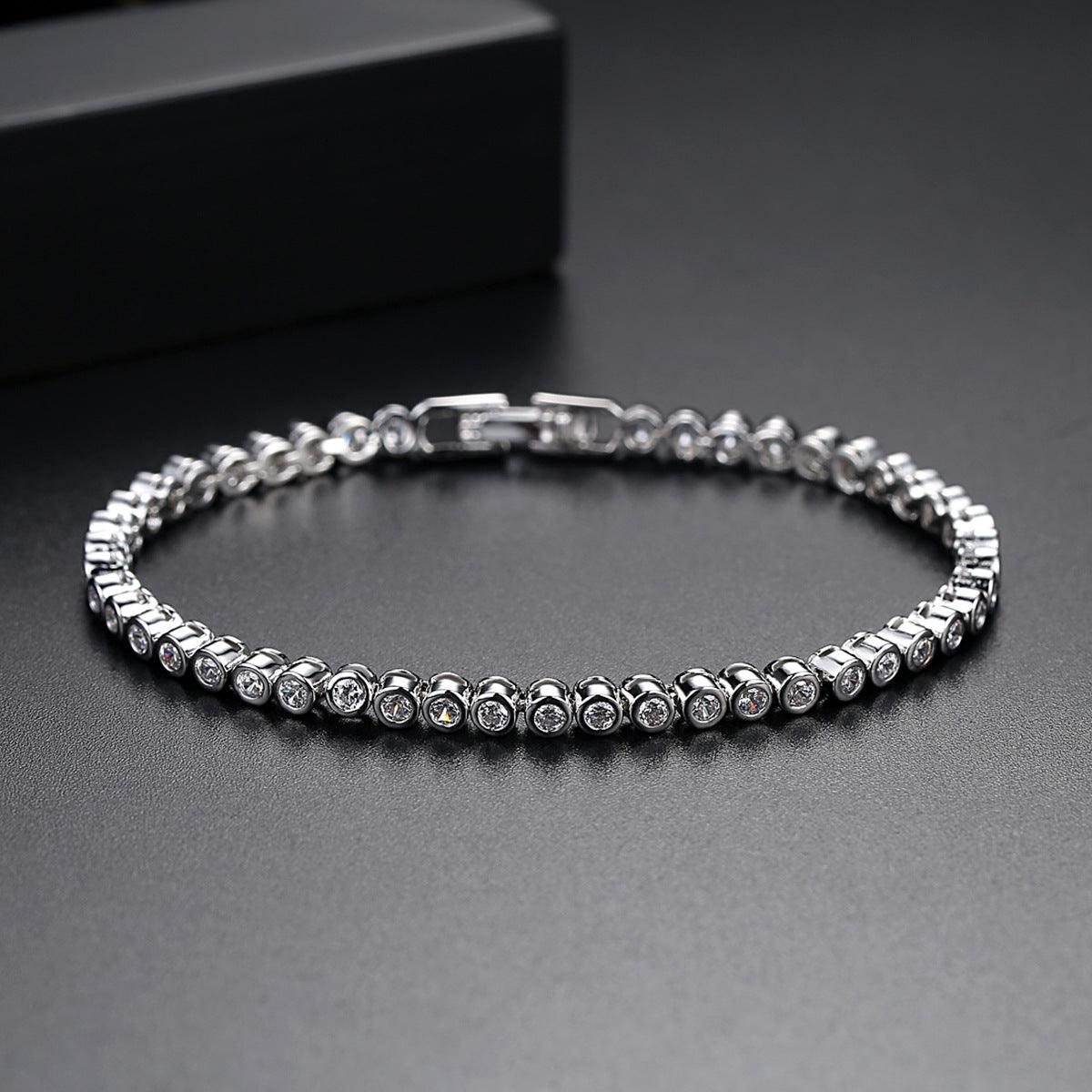 Fashion Simple Personality Ladies Diamond Bracelet - BUNNY BAZAR