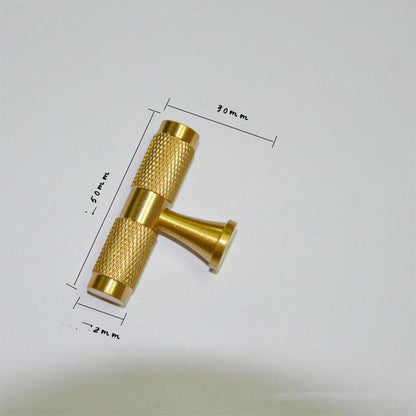 Coppersmith's Modern Minimalist Brass Cabinet Door Handle - BUNNY BAZAR