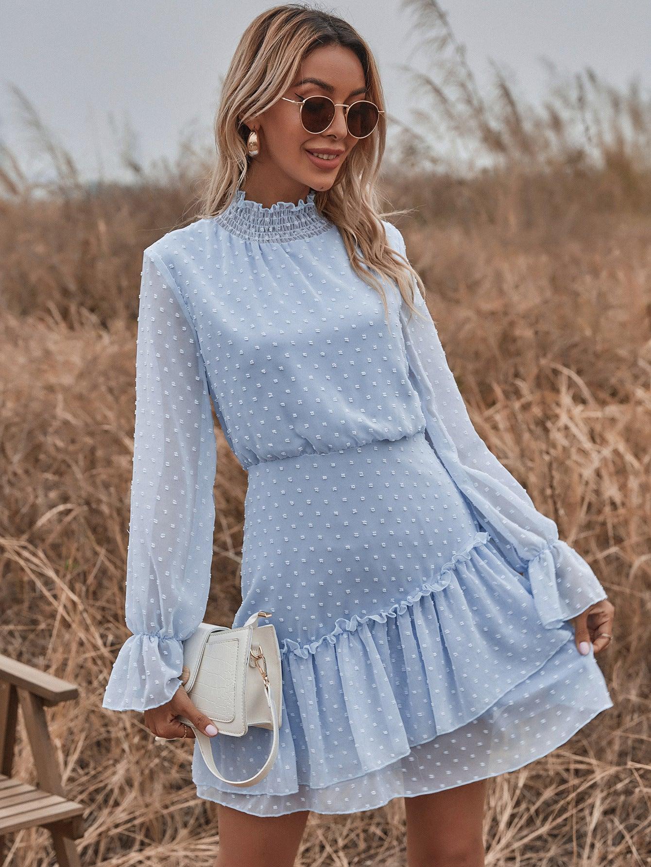 Casual Sweet Polka Dot Dress Women - BUNNY BAZAR