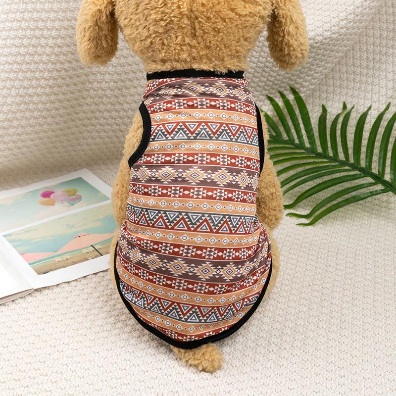 Small Dog Teddy Bear National Style Pet Clothes - BUNNY BAZAR