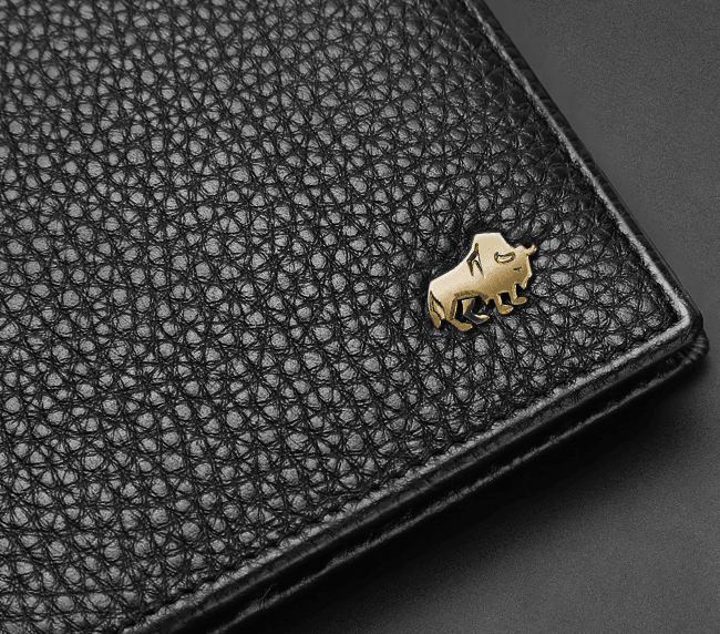 American Bison Wallet Mens Long Leather - BUNNY BAZAR