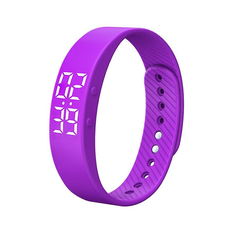 Silicone Smart Student Sports Pedometer Bracelet - BUNNY BAZAR