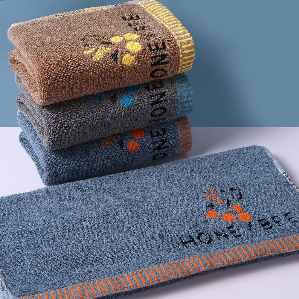 Absorbent Thickened Cotton Towel With Hand Gift - BUNNY BAZAR