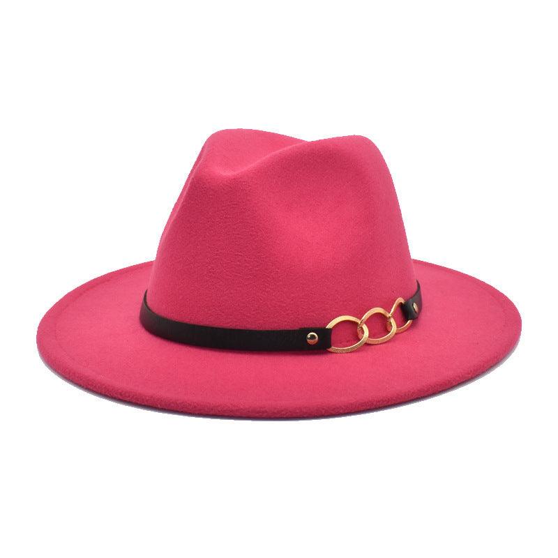 Women's Woolen Top Hat Belt Accessories - BUNNY BAZAR