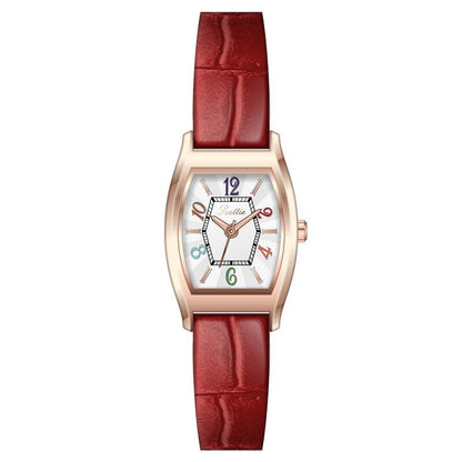 T-31Women's Niche Design Stylish Roman Literal Watch - BUNNY BAZAR