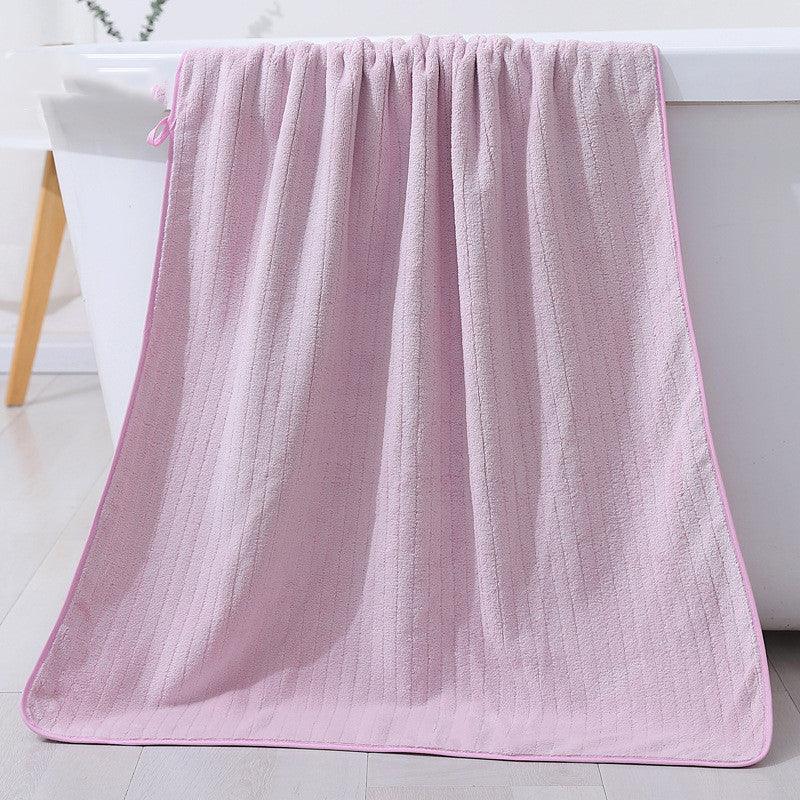 Thickened Bath Swimming Coral Fleece Large Towel - BUNNY BAZAR