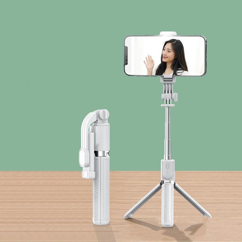 Integrated Selfie Stick Bluetooth Mobile Phone Live Streaming Stand - BUNNY BAZAR