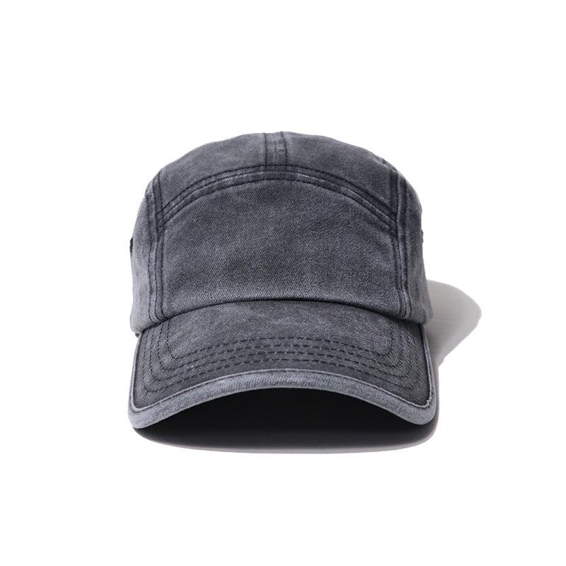 Men's And Women's Old Five-piece Baseball Caps Washed Retro - BUNNY BAZAR