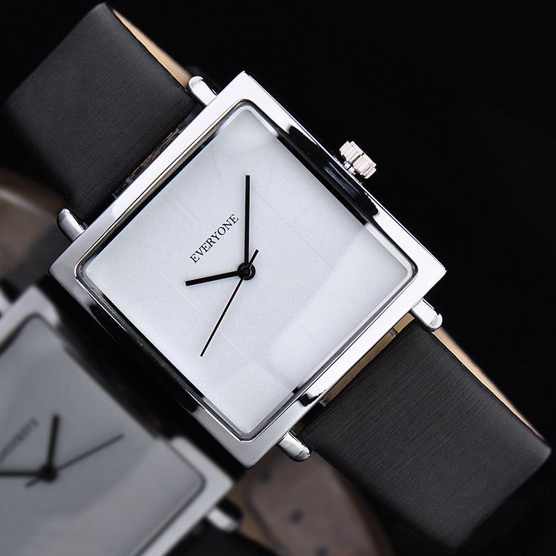 Large Dial Fashion Creative Square Quartz Watch - BUNNY BAZAR