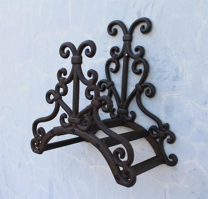 European Style Retro Cast Iron Wrought Iron Bird Garden Water Pipe Rack Garden - BUNNY BAZAR