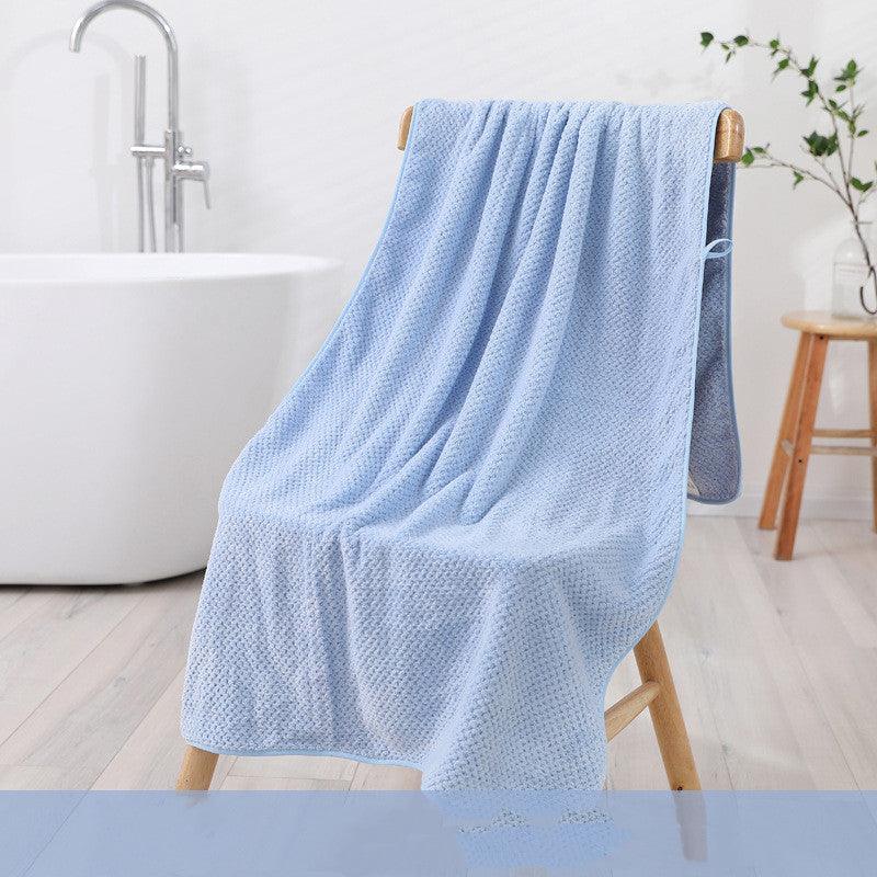 Thickened Bath Swimming Coral Fleece Large Towel - BUNNY BAZAR