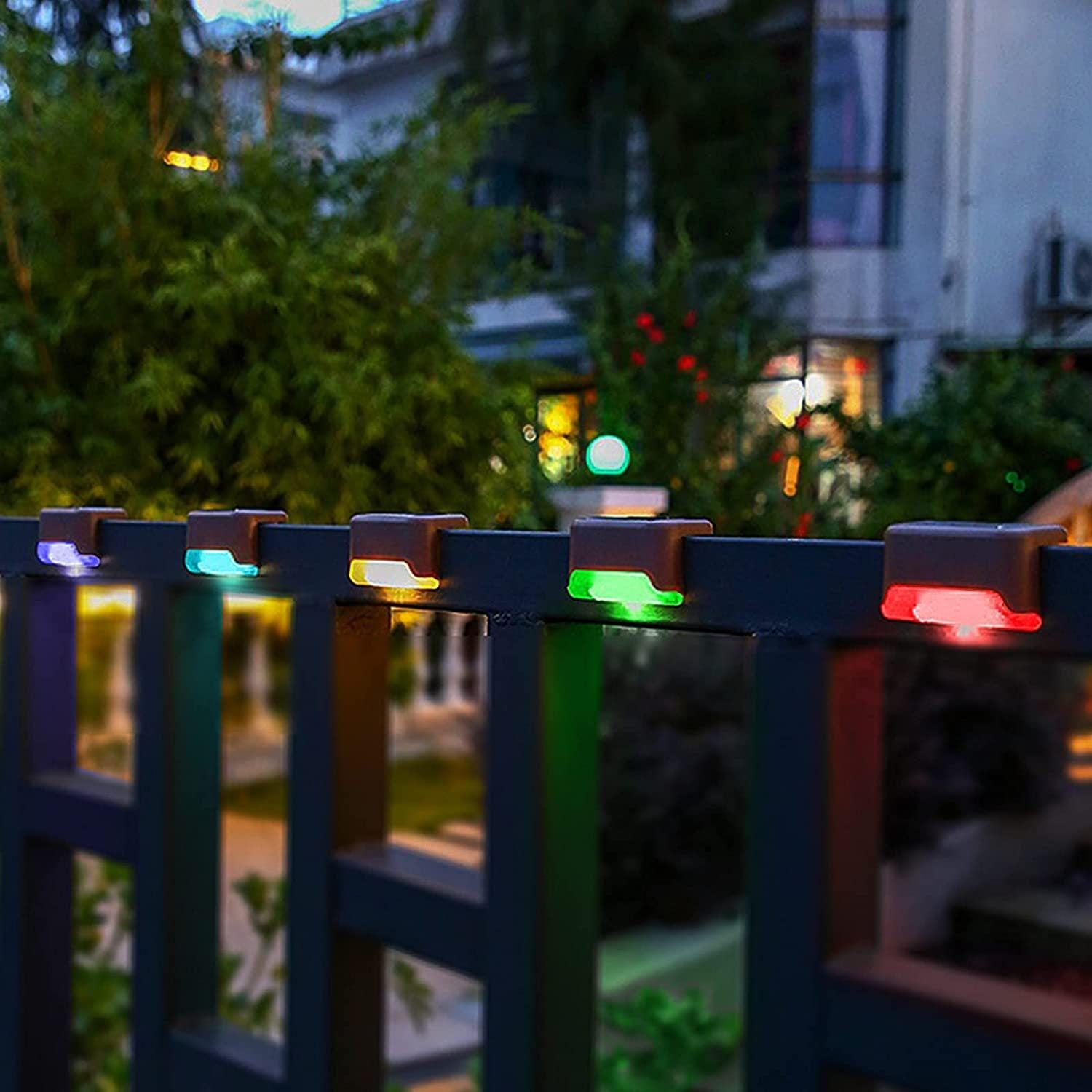 Solar Step Light Outdoor Garden Light Night Light LED Guide Light Ladder Stair Light Balcony Decoration Waterproof - BUNNY BAZAR