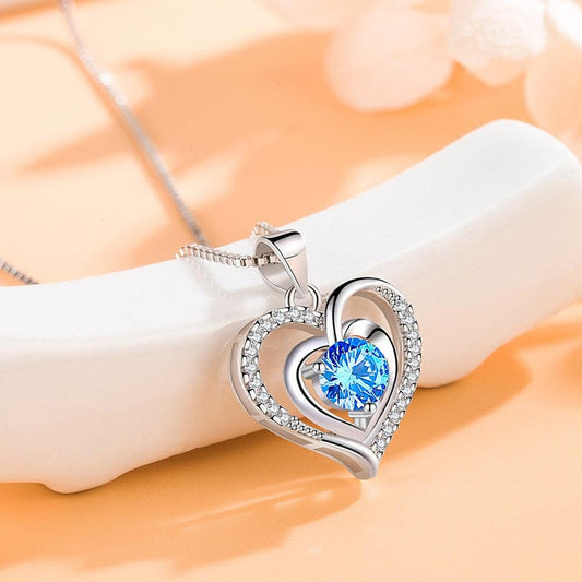 Heart Of The Sea Necklace For Women Clavicle Chain - BUNNY BAZAR