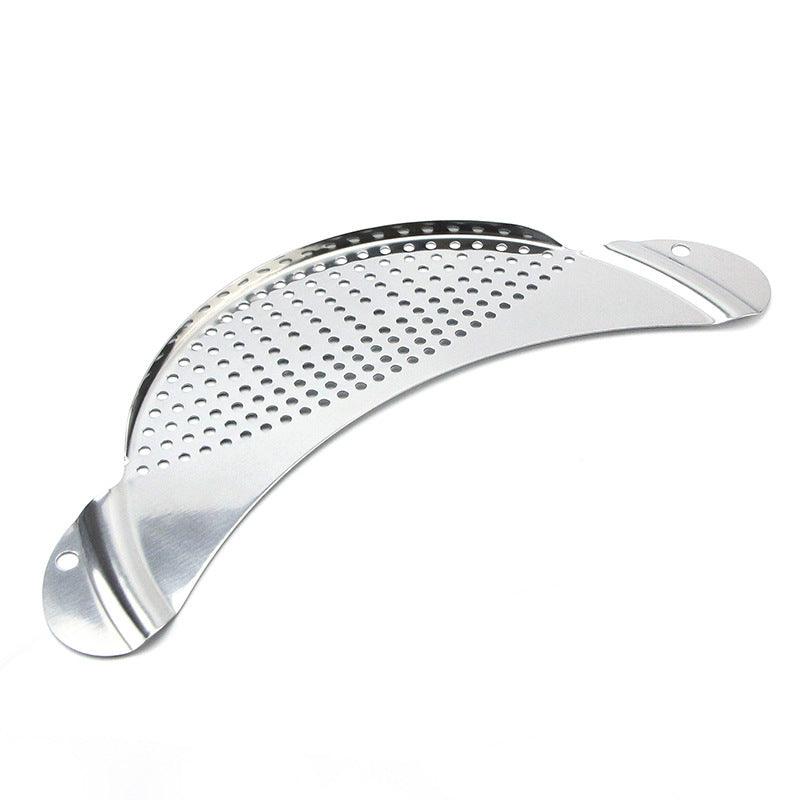 Stainless Steel Moon Shape Drainer Kitchen Tools - BUNNY BAZAR