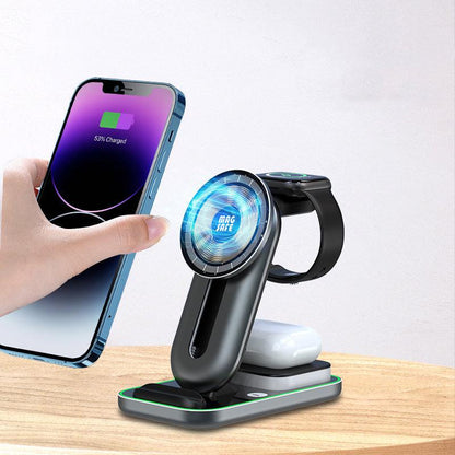 Stay in Charge With The 4-in-115W Small Night Light Wireless Charger - BUNNY BAZAR