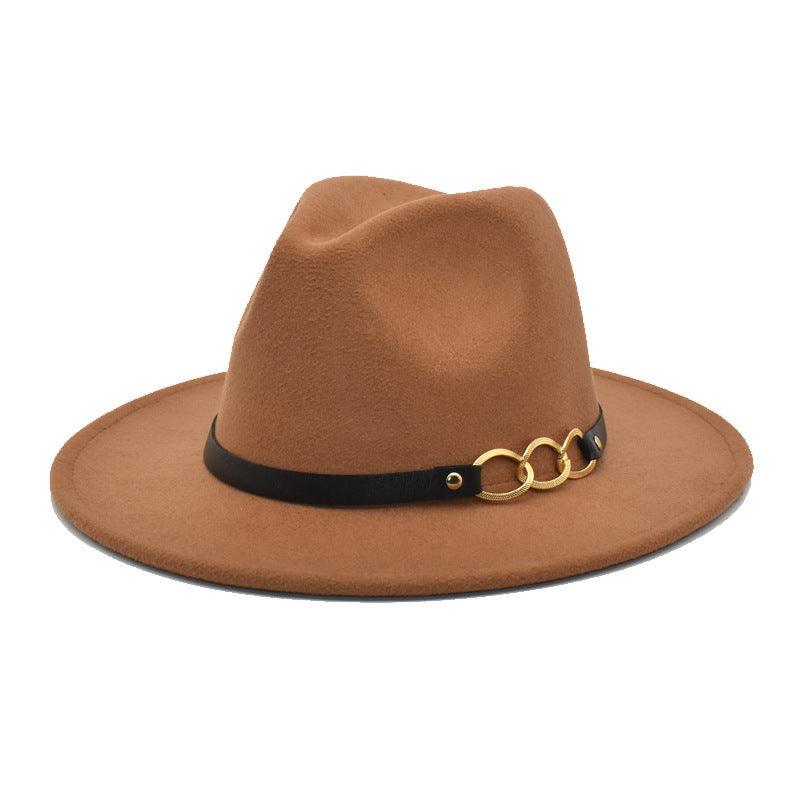 Women's Woolen Top Hat Belt Accessories - BUNNY BAZAR