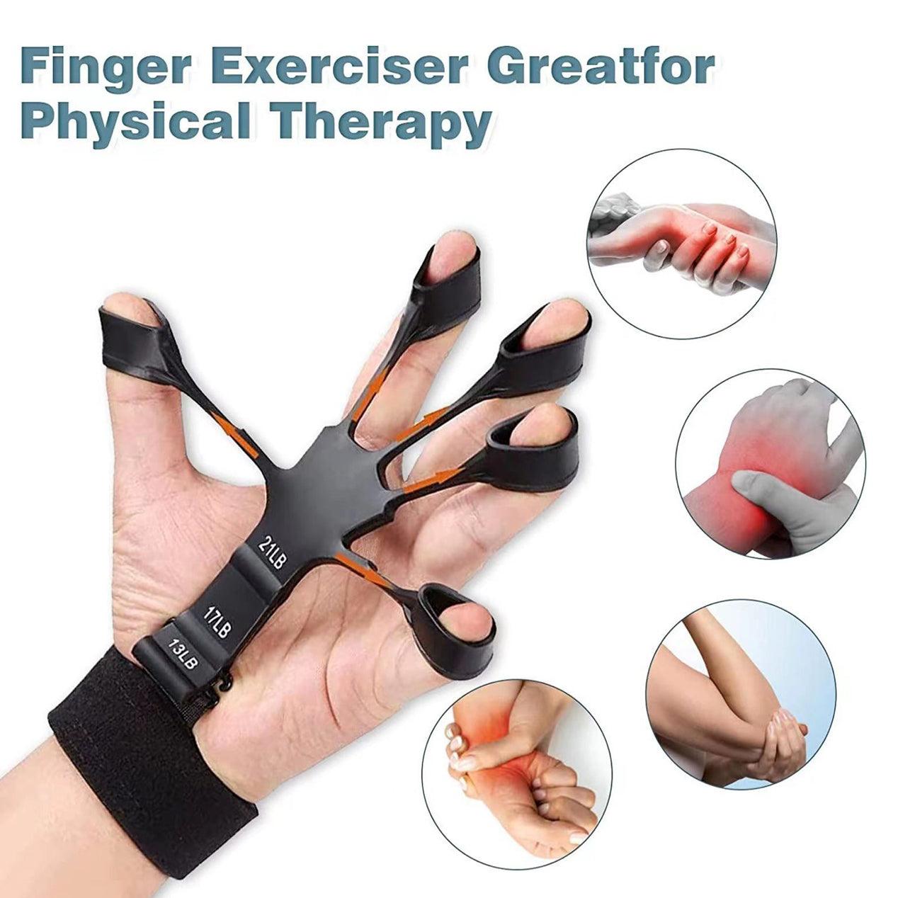 Finger Exercise Stretcher is made from soft silicone for a secure and comfortable grip - BUNNY BAZAR