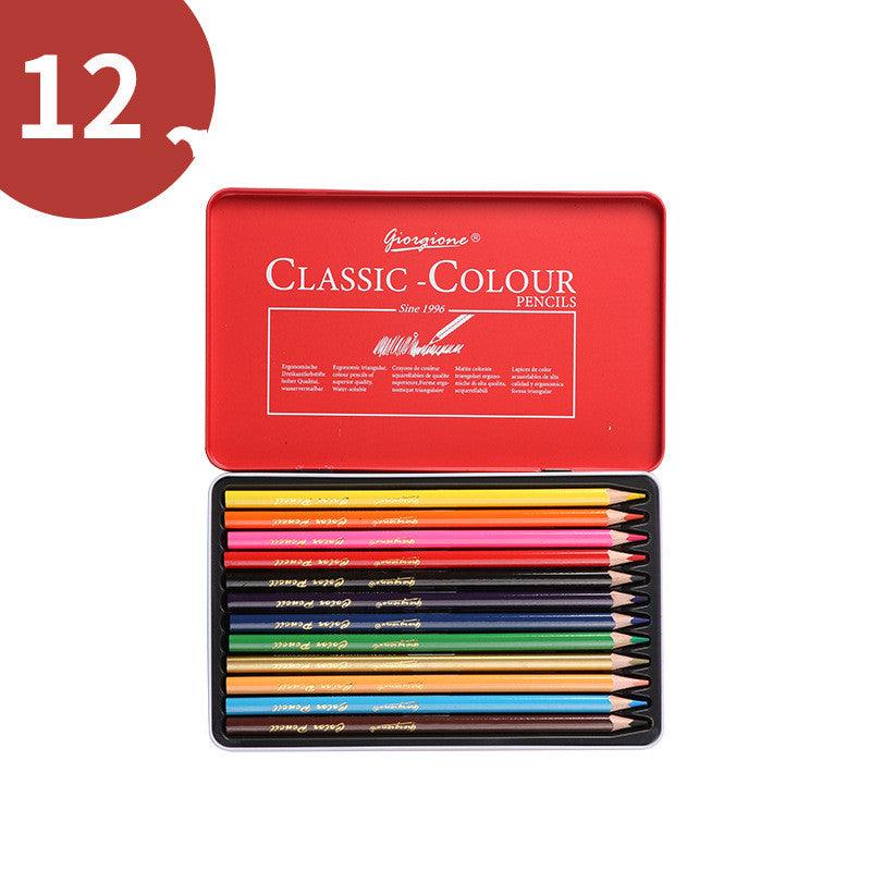 Oil Color Pencil Set Color Triangle Painting - BUNNY BAZAR