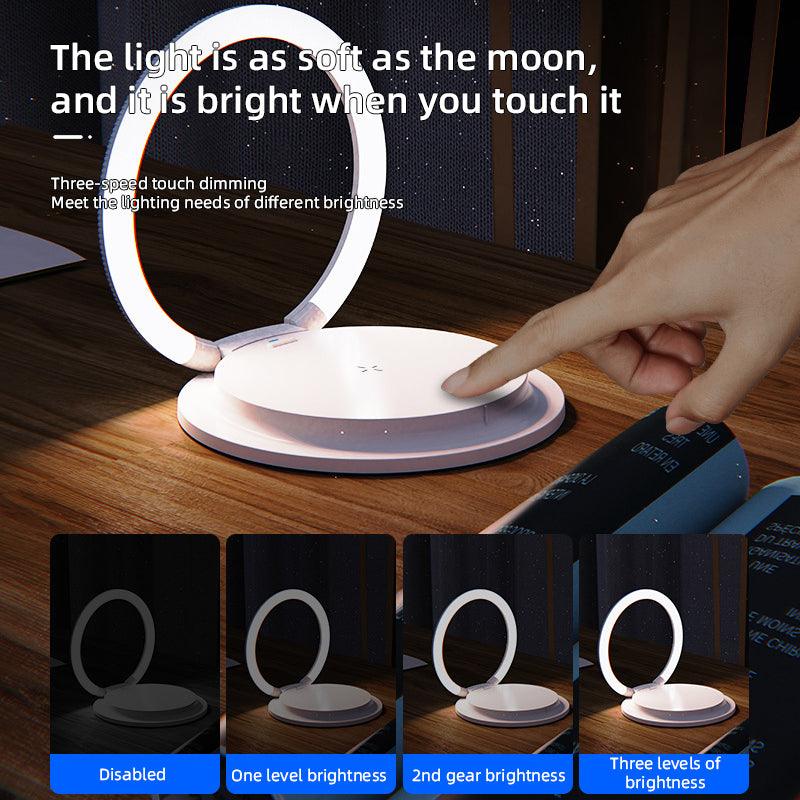 15W Wireless Charging 3 Gear Creative LED Night Light - BUNNY BAZAR