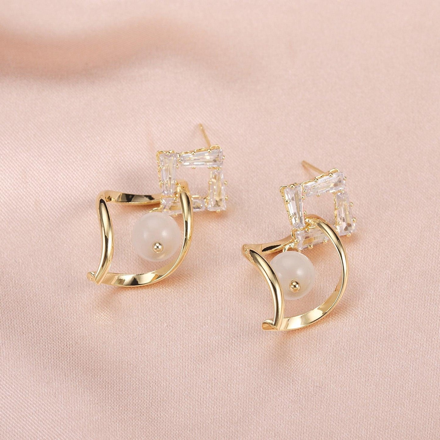 Opal Butterfly Stud Earrings Women - BUNNY BAZAR