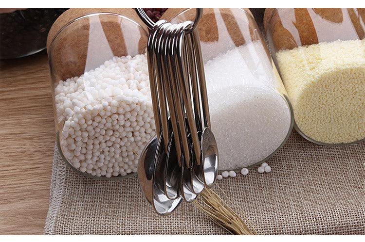 Baking Tool Stainless Steel Measuring Measuring Spoon 5-piece Set - BUNNY BAZAR