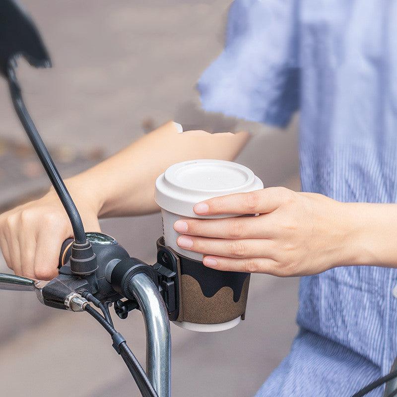 Upgrade your biking experience with this Bicycle Water Cup Holder Handlebar Kettle. It Securely Holds Your Drink While Keeping Hands Free - BUNNY BAZAR