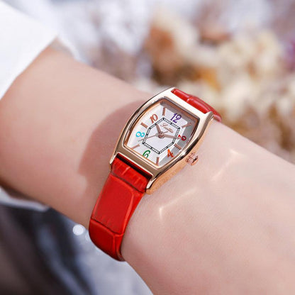 T-31Women's Niche Design Stylish Roman Literal Watch - BUNNY BAZAR