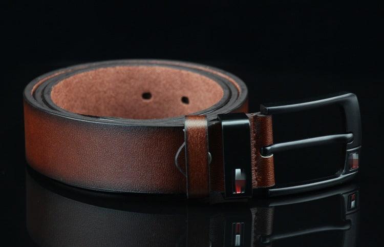 Fashion All-match Retro Men's Wide Belt - BUNNY BAZAR