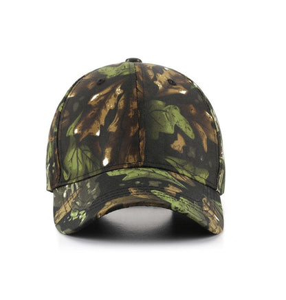 Baseball Cap Leaf Bionic Camouflage Cap Outdoor Field Training - BUNNY BAZAR