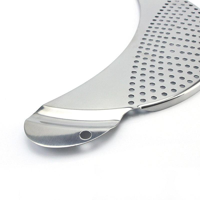 Stainless Steel Moon Shape Drainer Kitchen Tools - BUNNY BAZAR