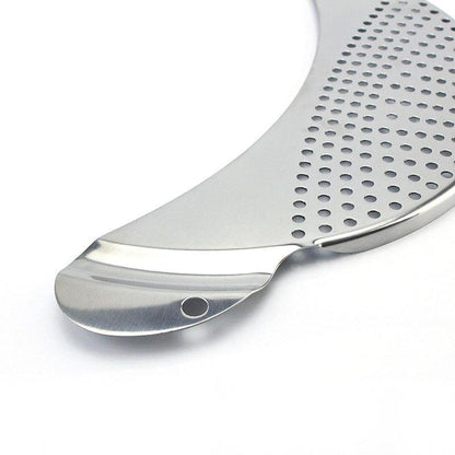 Stainless Steel Moon Shape Drainer Kitchen Tools - BUNNY BAZAR