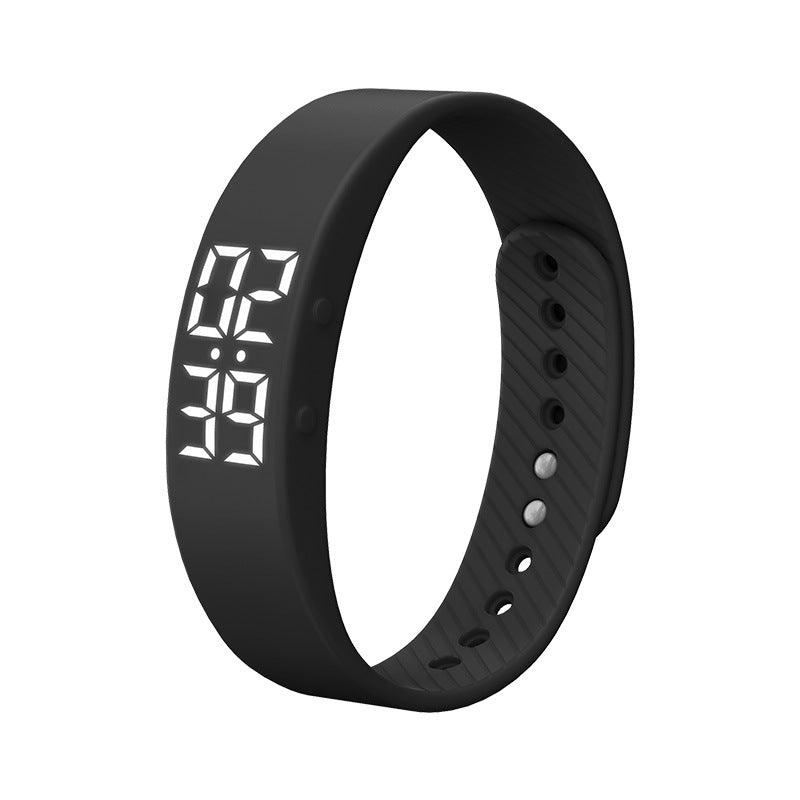 Silicone Smart Student Sports Pedometer Bracelet - BUNNY BAZAR