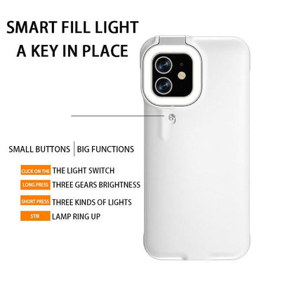 Beauty Fill Light Cover Beauty Phone Case Shell Selfie Light Up Case - BUNNY BAZAR